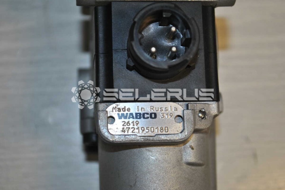 Магнитный клапан модулятор ABS 24V WABCO аналоги KNORRBREMSE BR9156, SORL 35502100180 ГАЗ, МАЗ, КАМАЗ